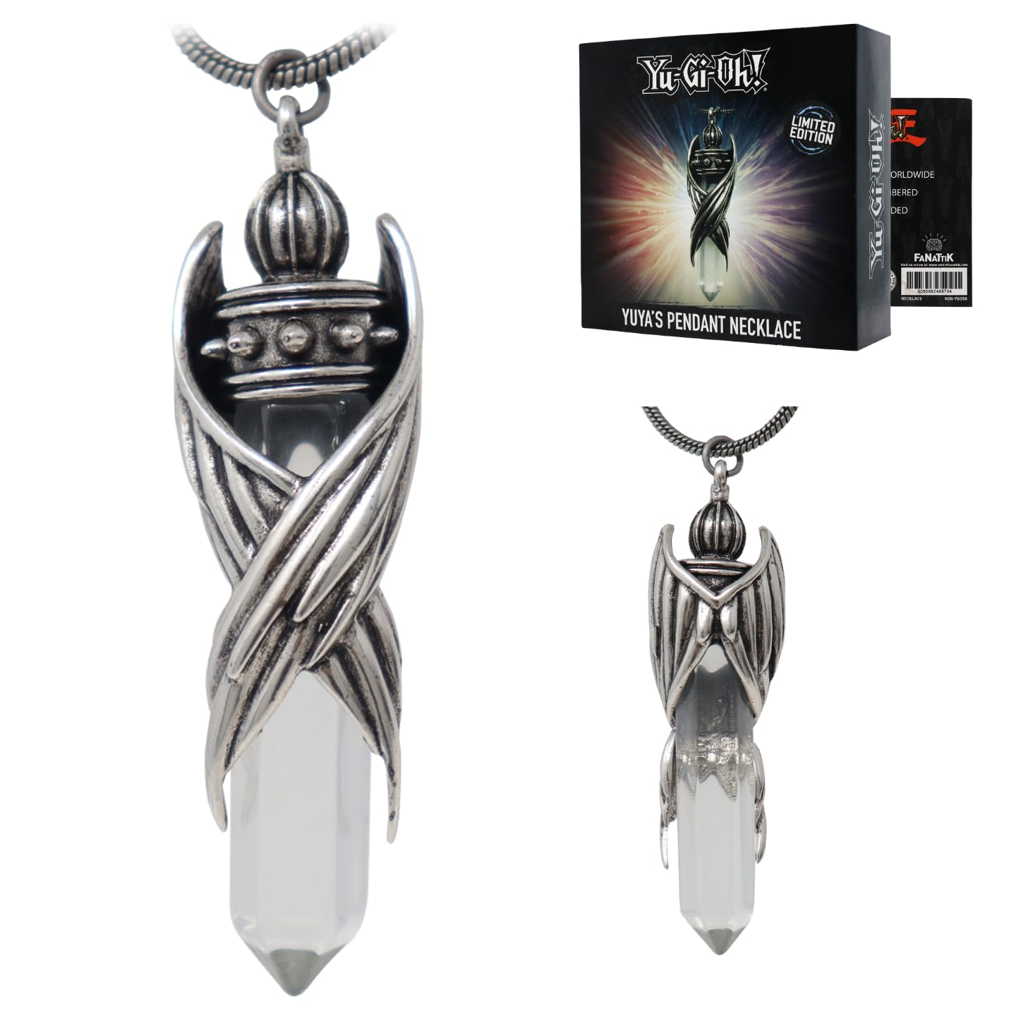 Yu-Gi-Oh! Yuya’s Pendant Officially Licensed Scaled Replica | Limited Edition Collectible (5000 Worldwide) with Art Card & Display Box