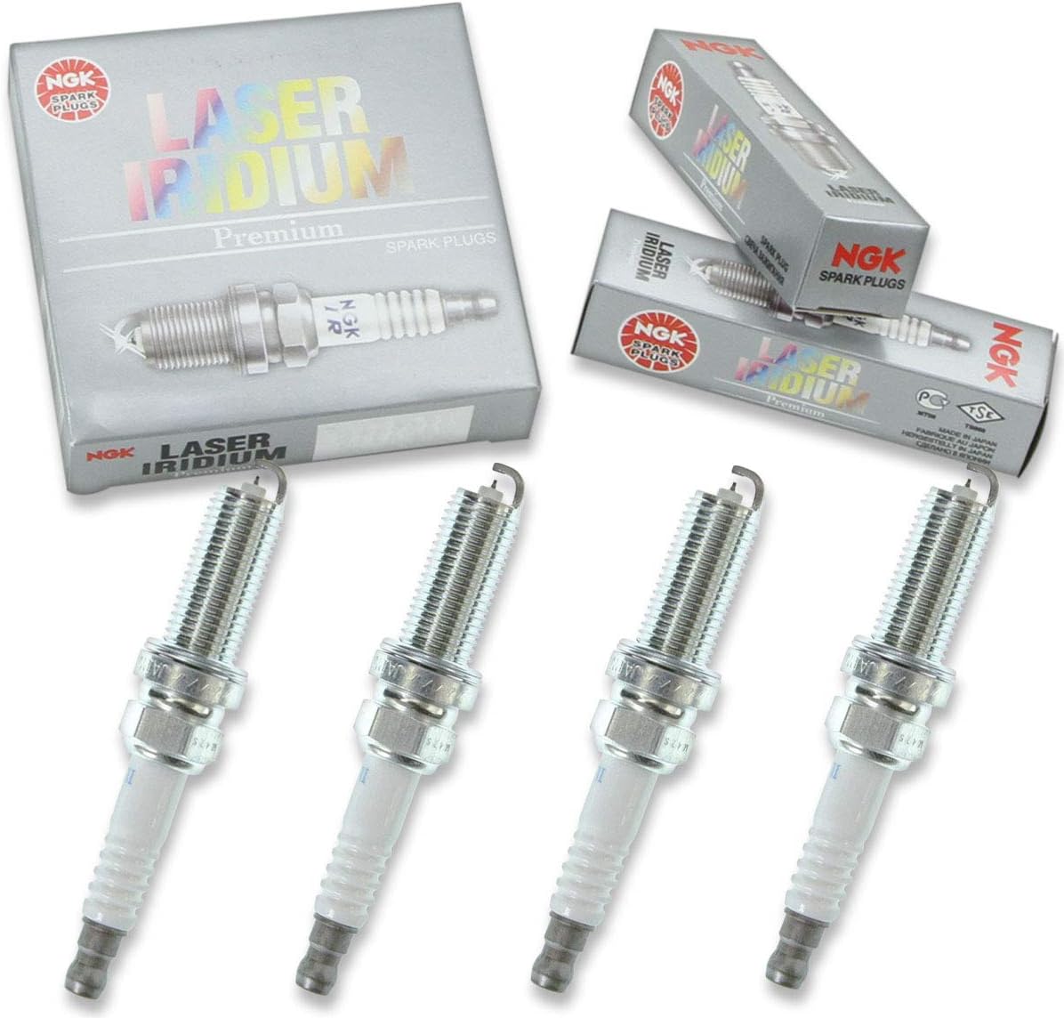 Amazon Com 4 Pcs Ngk Laser Iridium Spark Plugs For 13 16 Mazda Cx 5 2 5l 2 0l 2 5l L4 Engine Kit Set Tune Up Automotive