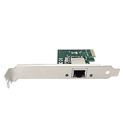 HINYSENO 1 Port RJ-45 10/100/1000Mbps PCI-Express
