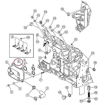 Jeep-Junta para piezas refrigerante Radiador DE aceite DE motor