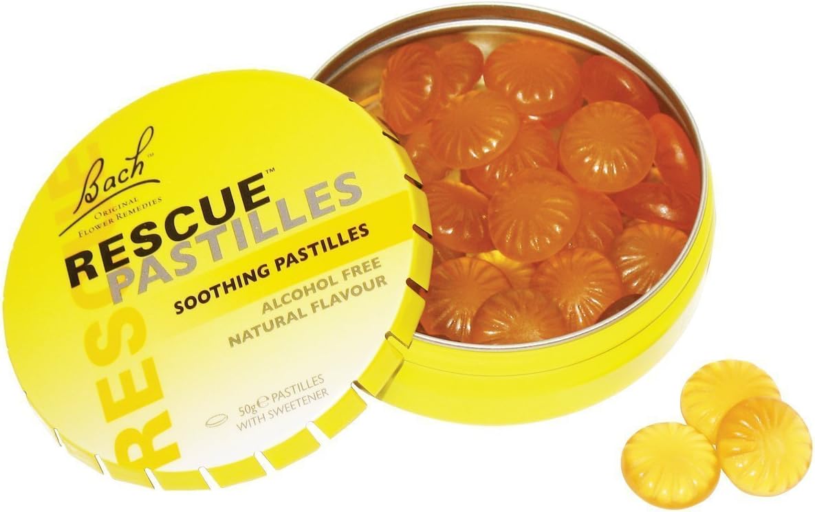 Rescue Remedy Soothing Pastilles 50g Bach Amazon.co.uk Health & Personal Care