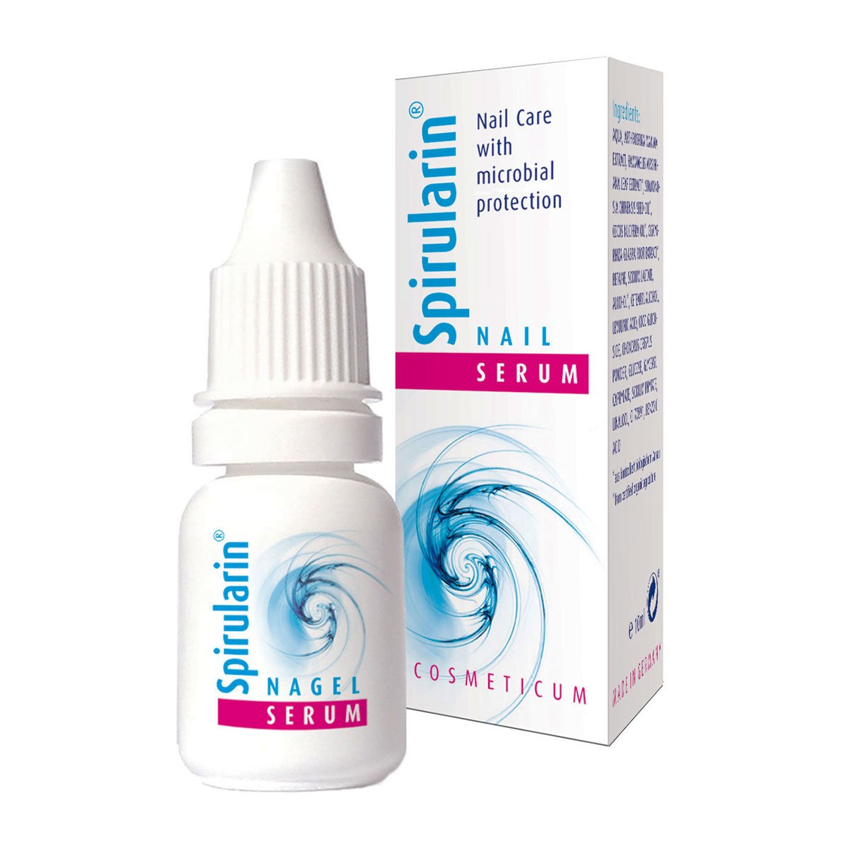 Spirularin NS Nail Serum 10ml - Patented Spirulina Extract - Prevents Infection