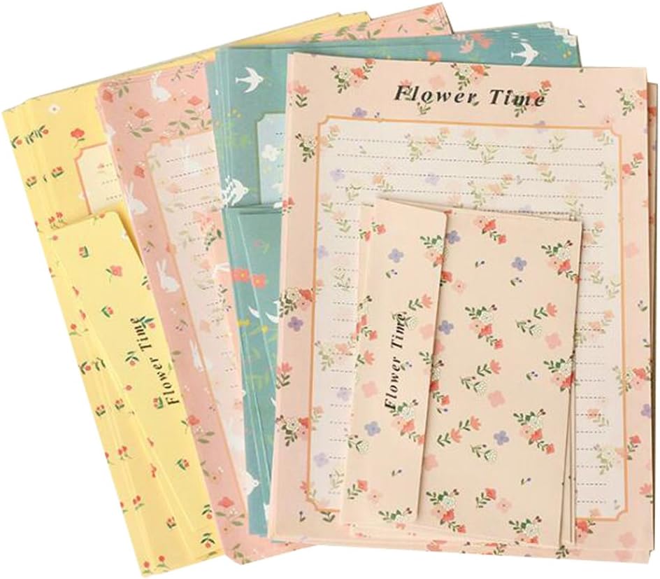 Writing Stationary Paper Set Letter Writing Paper Letter Sets 24 PCS