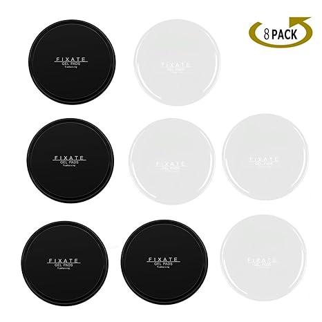 Tianhaixing Gel Pads Autotelefonhalter, im Auto Handyhalter waschbar klebrige rutschfeste Pads für alle Smartphones (Runde) -