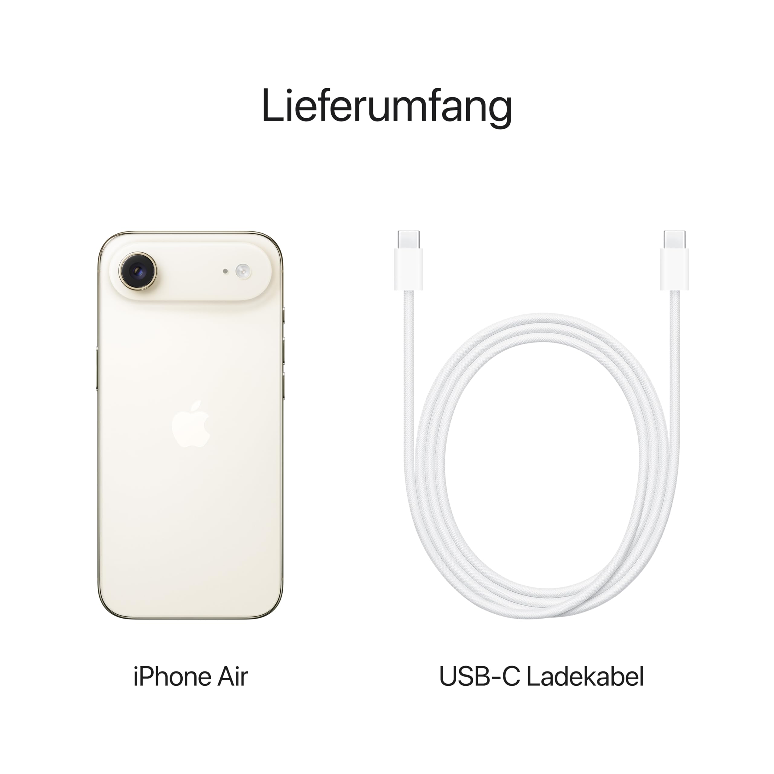 iPhone Air 256GB Lichtgold 6