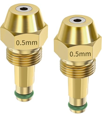 Amazon.com: Delavan Air Siphon Nozzle 30609-2, Metal, Brass Body