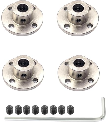Uxcell 4mm To 4mm Bore Rigid Coupling Set Screw Qatar - View #13
