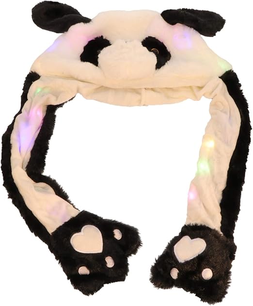 plush hat with moving ears