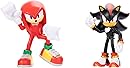 Sonic The Hedgehog 4" Action Figure 2 Pack Knuckles & Shadow