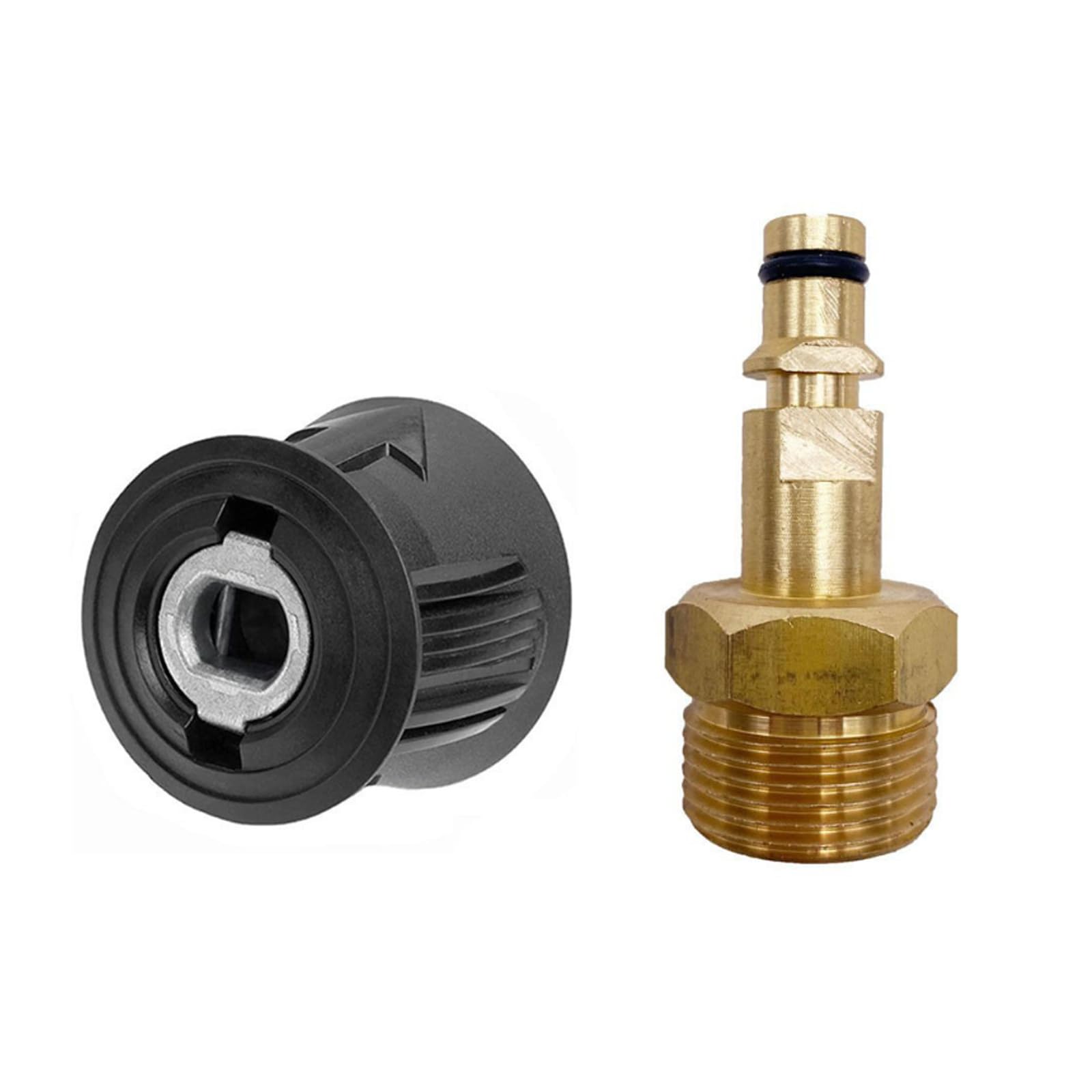 GIONAR Hose Connector for Karcher K2/K3/K4/K5/K6/K7 Pressure Washer, M22 14mm Quick Release Adapter for Karcher, Pressure Washer Hose Fittings, Brass Material, Adapter for Karcher