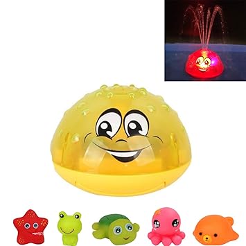 electric induction sprinkler toy