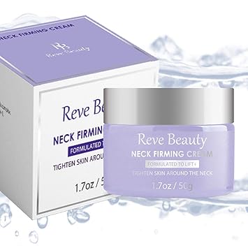 Reve Beauty Neck Firming Cream Anti Aging And Moisturizer With Peptides Vitamin Eshea Butter 17 Ounce