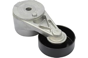 BRTEC Belt Tensioner with Pulley Compatible for 1988-1997 Ford F250 F350 E-250 Econoline Club Wagon E-350 Econoline fit Engine 7.5L V8 F5TE6B209CA,531043830, 89221, T38140