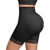 FeelinGirl Shapewear for Women Tummy Control Shorts Butt Lifting Faja Mid-waist Body Shaper with Hook Zipper Closure