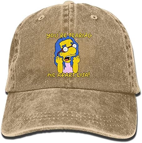 OVENHat Unisex Unstructured Cotton Cap Adjustable Plain Hat Tearing Me Apart