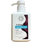 KEColor Cleanse and Condition Hair Treatment, Colour Deposit and Maintenance, 355 ml (Merlot)