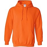 Gildan - Heavy Blend Hooded Sweatshirt - 18500 (Medium, Orange)