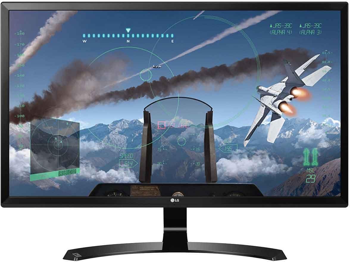LG 27UD58 27 inch 4K UHD IPS Monitor (3840 x 2160, 2x HDMI, DisplayPort, 250 cd/m2, 5ms, AMD Freesync)