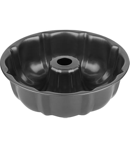 DecorRack Ronde cakevorm, 9 inch, premium duurzame antiaanbaklaag, zwaargewicht bakpan, perfect voor taarten, taarten, pizza's, koolstofstaal (1
