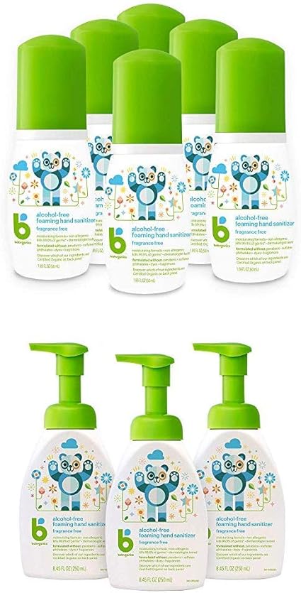babyganics hand sanitizer on the go