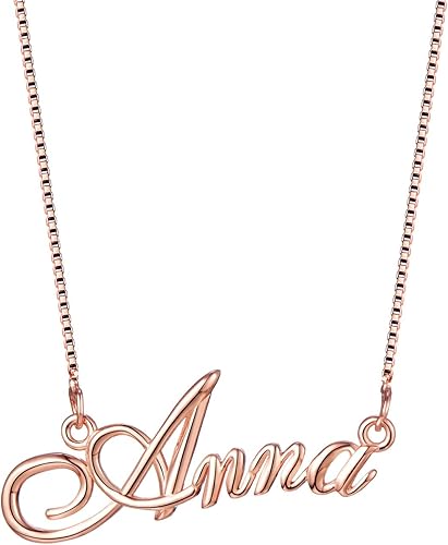 Amazon Co Jp Gr859c 名前入りネックレス カスタマイズ可 女性への最高のギフト シルバー ジュエリー