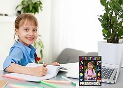 WaaHome My First Day of Preschool Picture frame