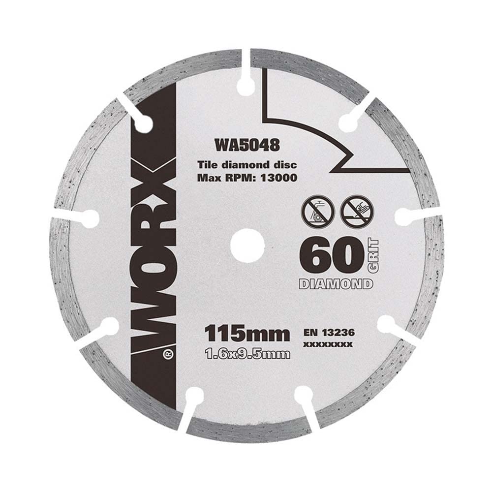 WORX WA5048 Worx Saw 115 mm 60 Grit Diamond Blade