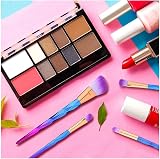 Allbests 12 Pcs Makeup Brush Set Foundation Blending Blush Concealer Eye Face view 5