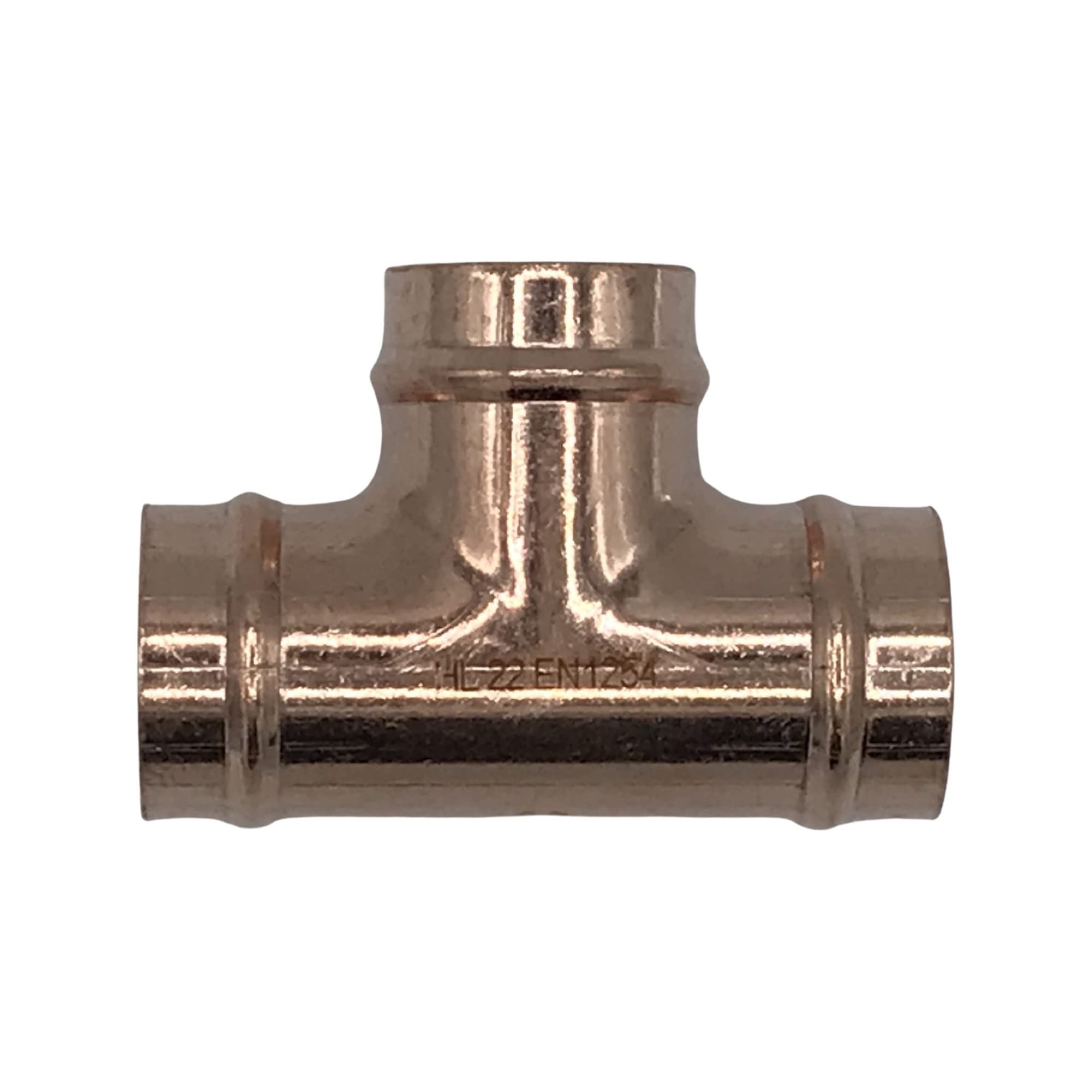 22mm Solder Ring Equal Tee