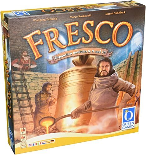 Queen Games Fresco Expansions 8, 9, 10 Board Game