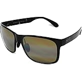 Maui Jim Polarized Men's and Women's Red Sands Rectangular Sunglasses