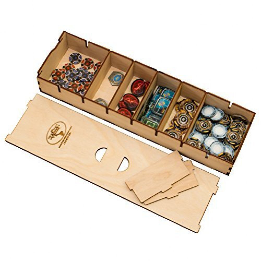 Broken Token Long Bits Box for Sleeved Card Game Organizer