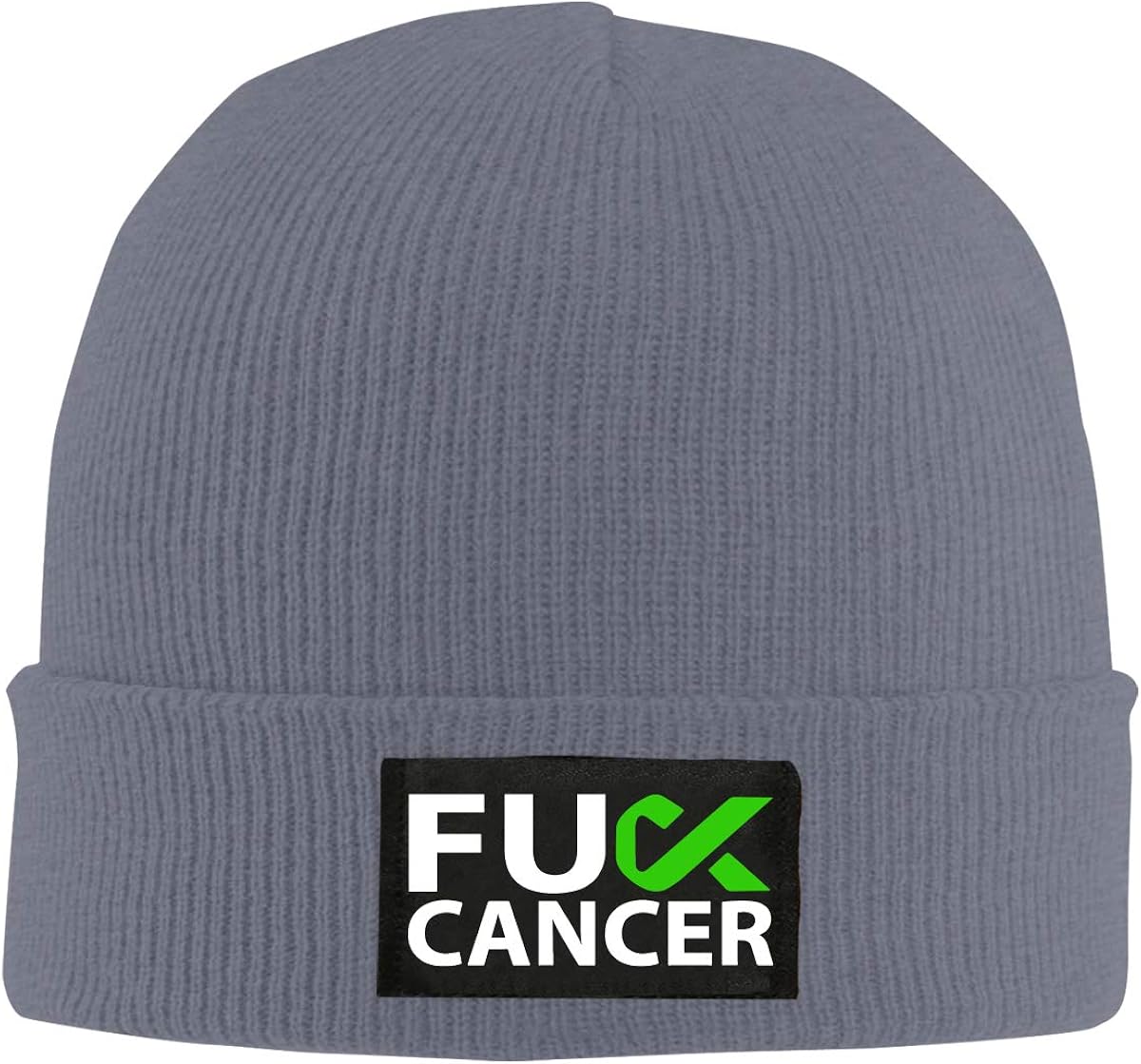 lime green bobble hat