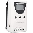 Fewb 12V 24V 36V 48V Auto MPPT Charge Controller Solar Panel Regulator with LCD Display, Max PV 100V 4 Stage Safe Charging Solar Panel Charge Controller (100A)
