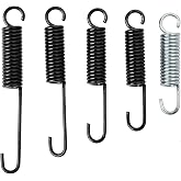 GOFIRA 5Pcs Heavy-Duty Motorcycle Side Stand Spring for Dirt Bike E-Bike | Kickstand Spring Replacement for Moped, Scooter, Available in 75mm 90mm 100mm 110mm 120mm Lengths