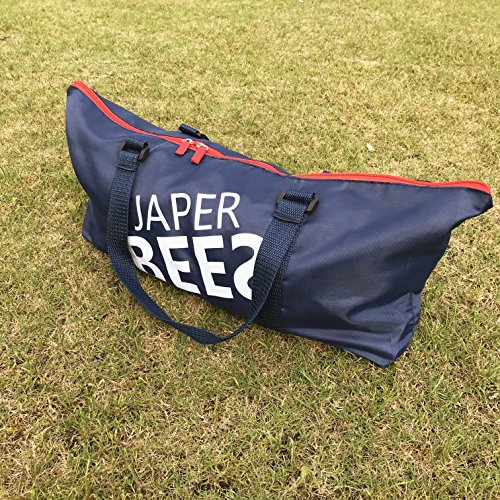 JAPER BEES Premium Ladder Ball Toss Game Set, Yard Game,Golf Toss, Blongo Bolo Ball Lawn Game with Thickest Pipes, 6 Real Golf Ball Bolas, Fasion Carrying Bag - Thumbnail 4