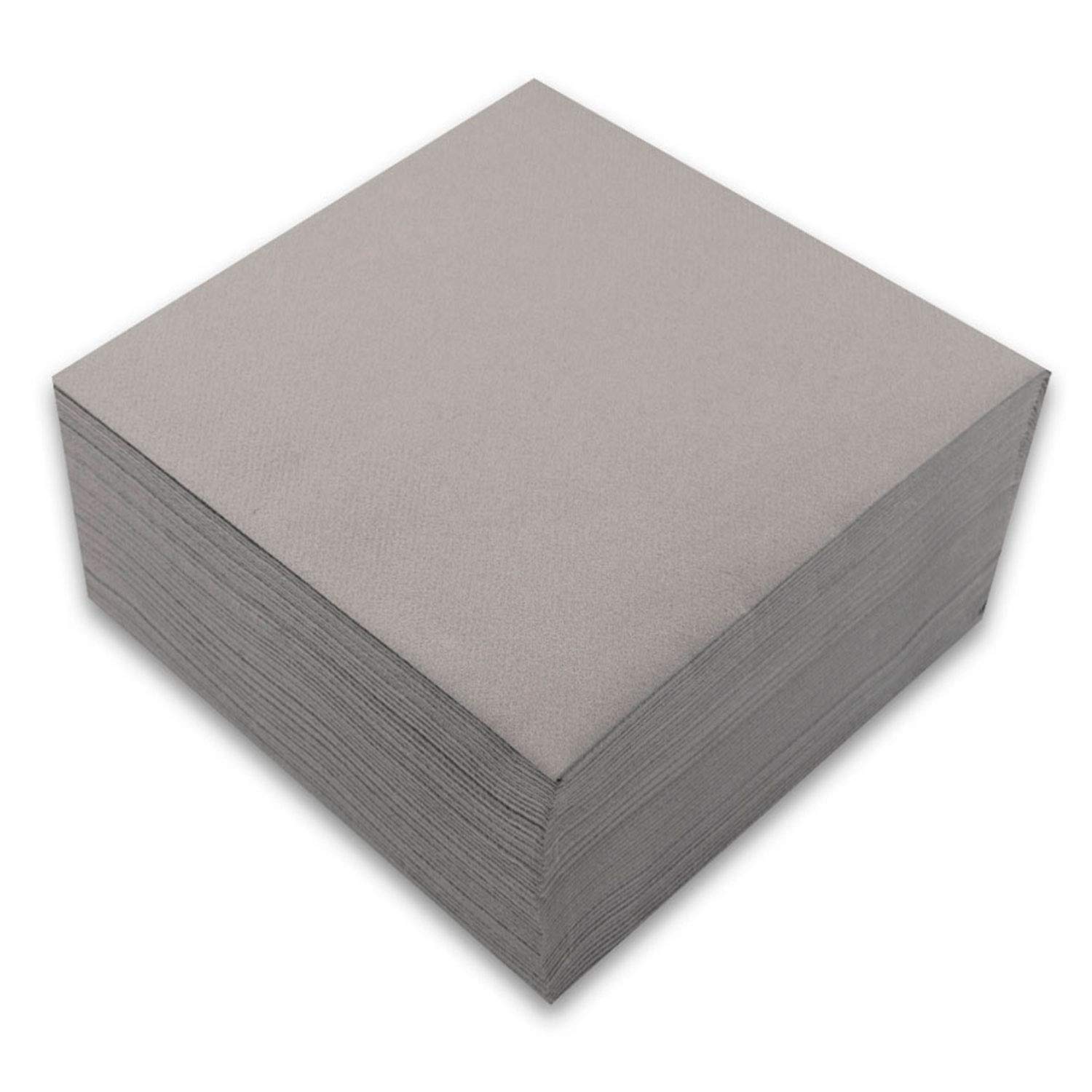 MORIGAMI Napkin 40x40, Airlaid, 1/4 fold, 50 napkins, Button Grey (SER41007372)