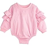 Mud Pie baby-girls Mud Pie Baby Quilted Bow Sweatshirt Bubble