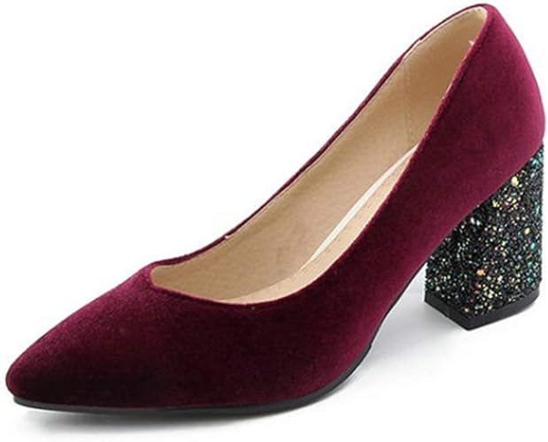 amazon burgundy heels