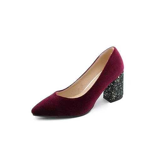 amazon burgundy heels