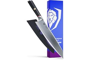 DALSTRONG Kiritsuke Chef Knife - 9.5 inch - Phantom Series - Japanese High-Carbon AUS8 Steel Kitchen Knife - Pakkawood Handle