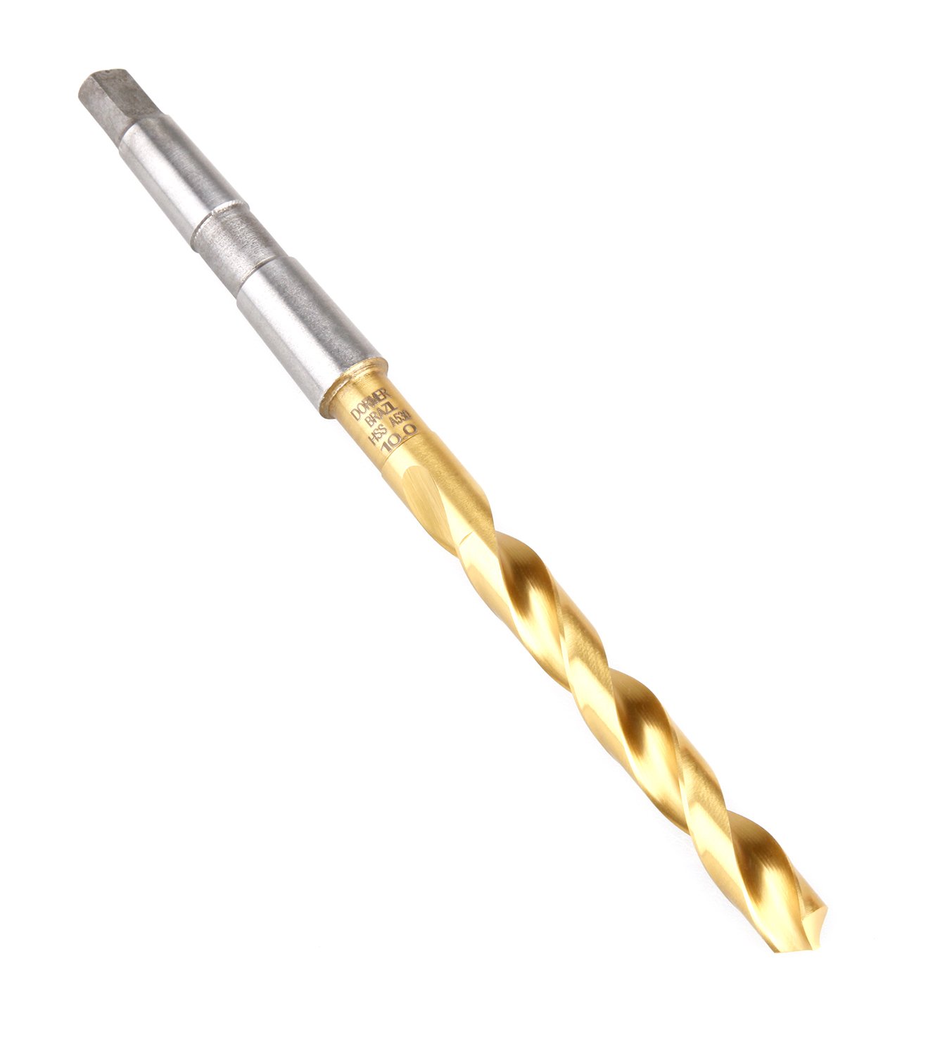 Dormer A530 HSS High Speed Steel Tin Coated Taper Shank Drill Bit with 118 Degree Standard Point, Diameter 20.5 mm, Single Pack