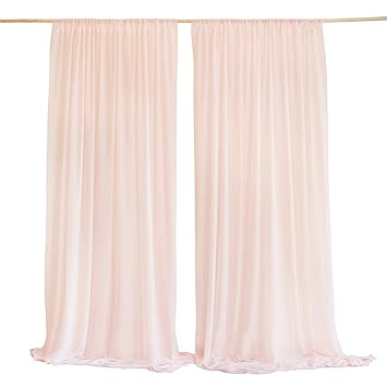 Home Furniture Diy Drapery Sheers Fabric 120 X 2 Yd Ivory