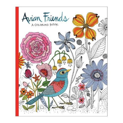 Avian Friends Coloring Book by