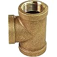 Supply Giant CSUF0034 3/4''-Inch Brass Tee Pipe Fitting