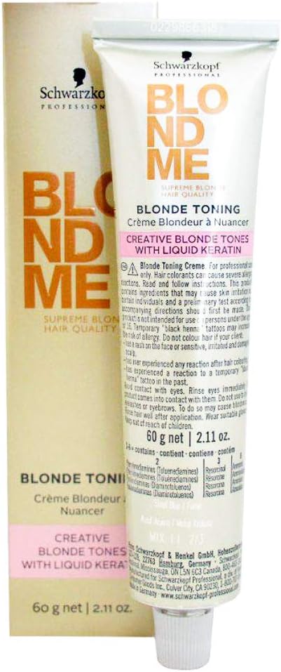 Schwarzkopf BlondeMe Matizador, Tono Arena - 60 ml