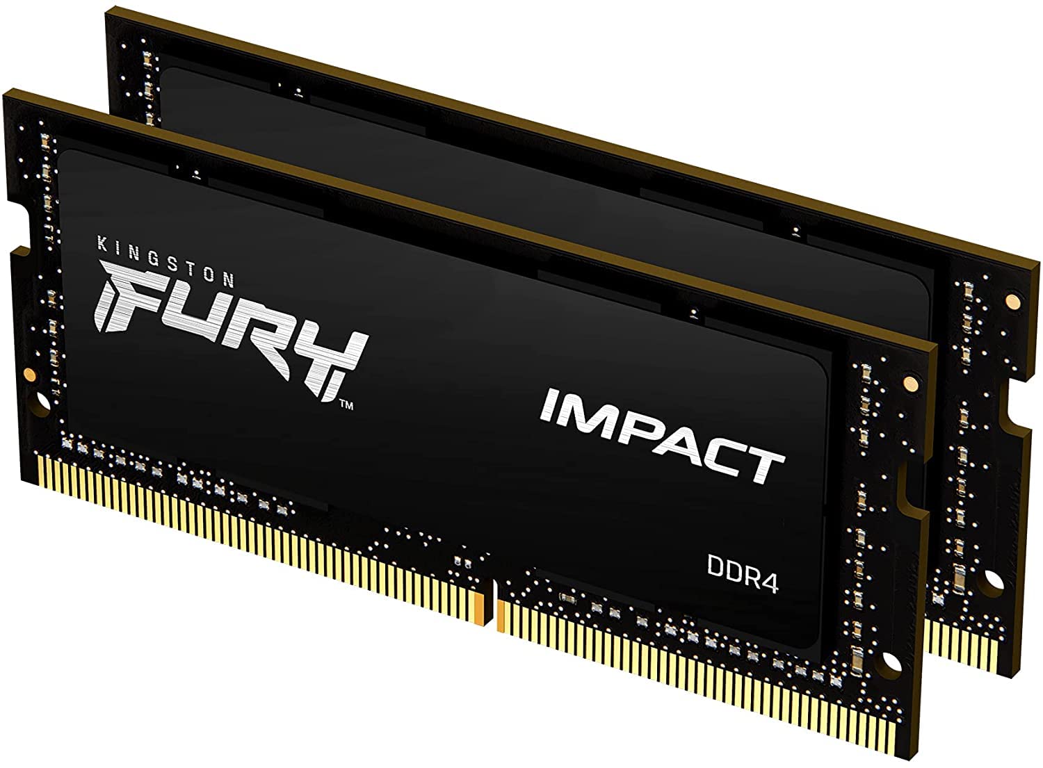 Kingston FURY Impact 32 GB (2 x 16 GB) 3200MHz DDR4 CL20 Laptop Memory Kit of 2 KF432S20IB1K2/32