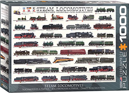 Steam Locomotives 1000-Piece Puzzle