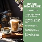 HANDPICK Masala Chai Tea Bags India 100 Count Strong Aromatic Spices view 7