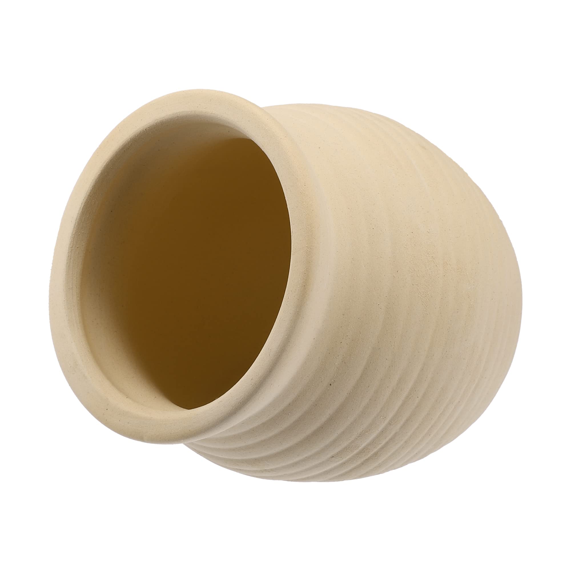 VOCOSTE Aquarium Hideaway Rock Cave, Beige Yellow, 3.09x3.07x3.07 Inches